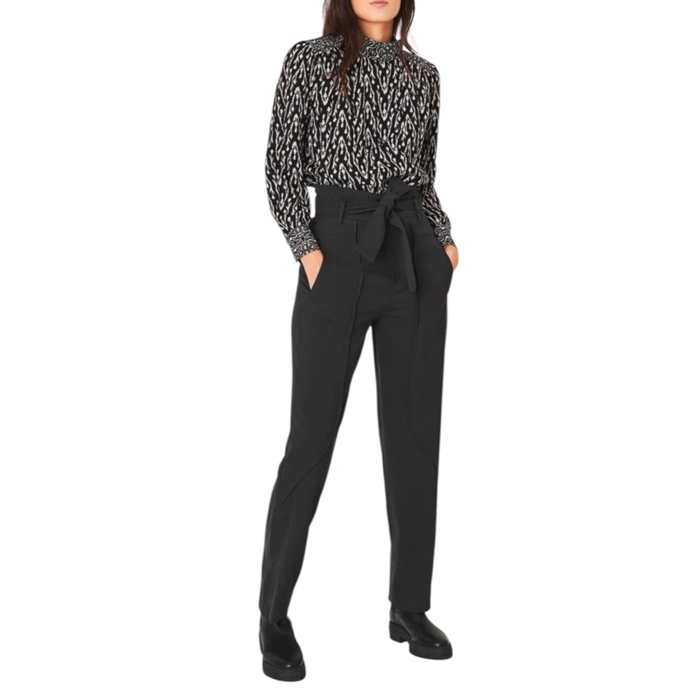 Ba&Sh Dark Olive Green Tapered High Waist Ankle
Maurice Trouser Pant Size‎ 2